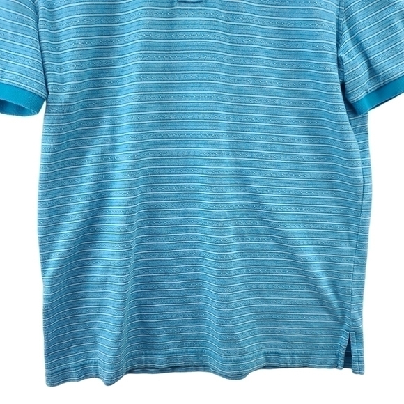 Original Penguin Heritage Slimfit Quarter Button Short Sleeve Polo T Shirt Med - Picture 4 of 6